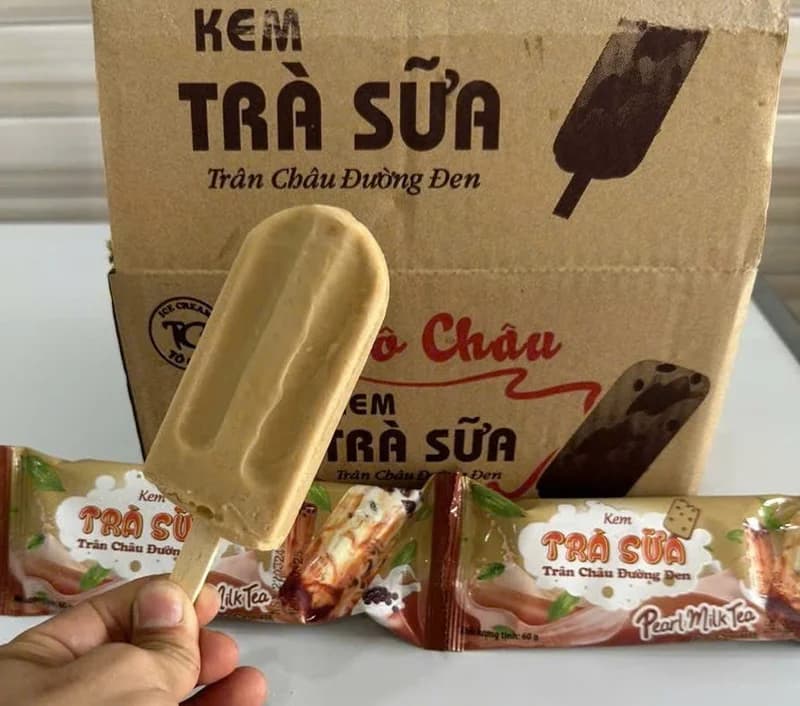 Kem trà sữa